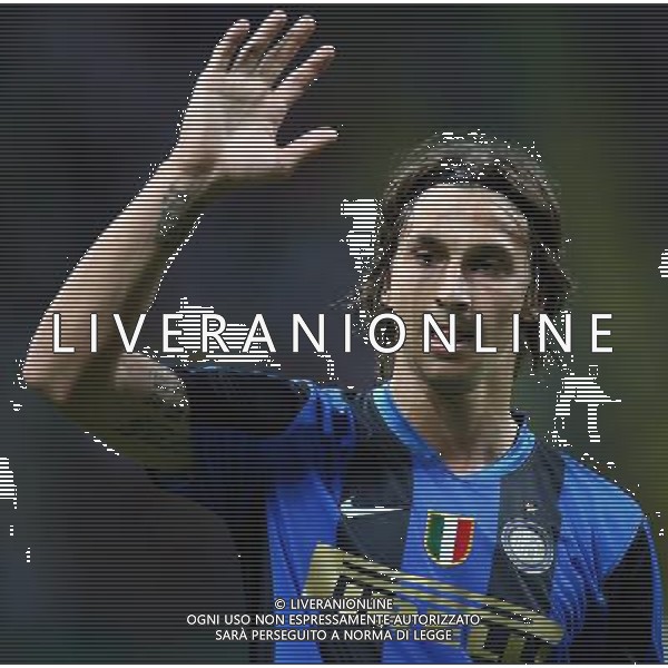 Foto Aldo Liverani/Luca Ghidoni Milano 24/08/2008 Calcio Supercoppa Italiana 2008-2009 Inter-Roma Nella foto Zlatan Ibrahimovic © AG. ALDO LIVERANI SAS