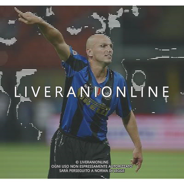 Foto Aldo Liverani/Luca Ghidoni Milano 24/08/2008 Calcio Supercoppa Italiana 2008-2009 Inter-Roma Nella foto Esteban Cambiasso © AG. ALDO LIVERANI SAS