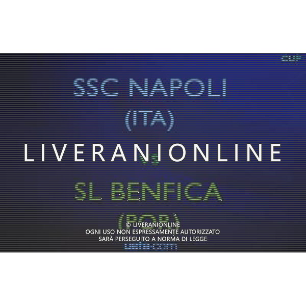 UEFA Cup 2008/2009 - Sorteggio Montecarlo - 29.08.2008 Nella Foto:NAPOLI-BENFICA /Ph.Vitez-Ag. Aldo Liverani