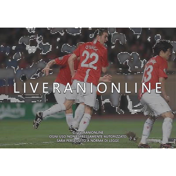 Supercoppa Europea 2008 Montecarlo - 29.08.2008 Manchester United-Zenit San Pietroburgo Nella Foto:VIDIC GOL /Ph.Vitez-Ag. Aldo Liverani