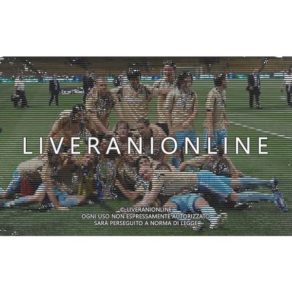 Supercoppa Europea 2008 Montecarlo - 29.08.2008 Manchester United-Zenit San Pietroburgo Nella Foto:ZENIT CON LA COPPA /Ph.Vitez-Ag. Aldo Liverani