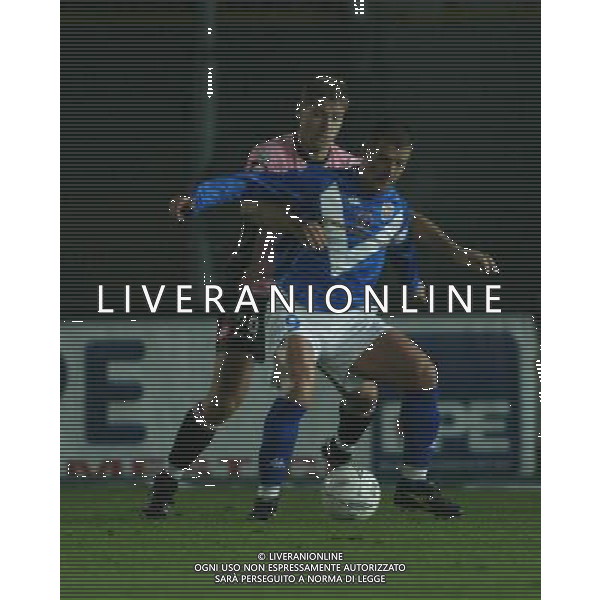 brescia 30-10-2003 brescia-palermo coppa italia nella foto filippo maniero ag aldo liverani