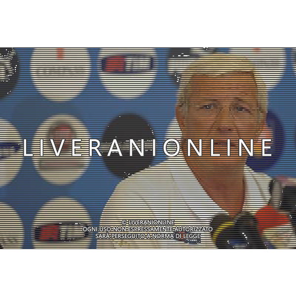 Raduno Nazionale Italiana Coverciano(FI) - 02.09.2008 Nella Foto: Conferenza Stampa Lippi Marcello /Ph.Vitez-Ag. Aldo Liverani