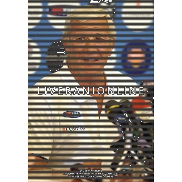 Raduno Nazionale Italiana Coverciano(FI) - 02.09.2008 Nella Foto: Conferenza Stampa Lippi Marcello /Ph.Vitez-Ag. Aldo Liverani