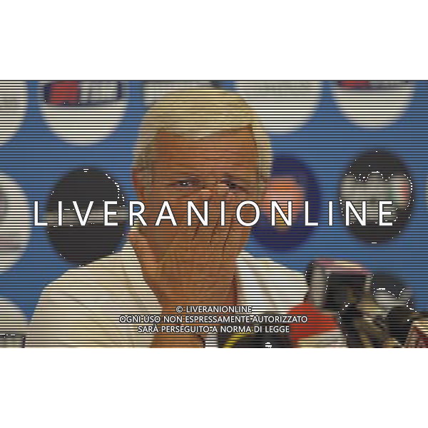 Raduno Nazionale Italiana Coverciano(FI) - 02.09.2008 Nella Foto: Conferenza Stampa Lippi Marcello /Ph.Vitez-Ag. Aldo Liverani