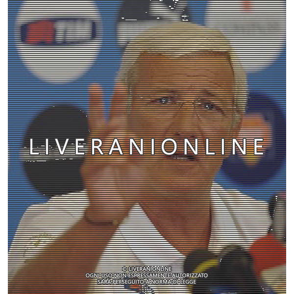 Raduno Nazionale Italiana Coverciano(FI) - 02.09.2008 Nella Foto: Conferenza Stampa Lippi Marcello /Ph.Vitez-Ag. Aldo Liverani