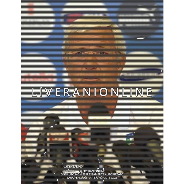 Raduno Nazionale Italiana Coverciano(FI) - 02.09.2008 Nella Foto: Conferenza Stampa Lippi Marcello /Ph.Vitez-Ag. Aldo Liverani