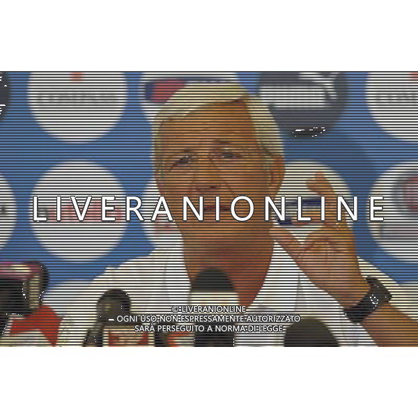 Raduno Nazionale Italiana Coverciano(FI) - 02.09.2008 Nella Foto: Conferenza Stampa Lippi Marcello /Ph.Vitez-Ag. Aldo Liverani