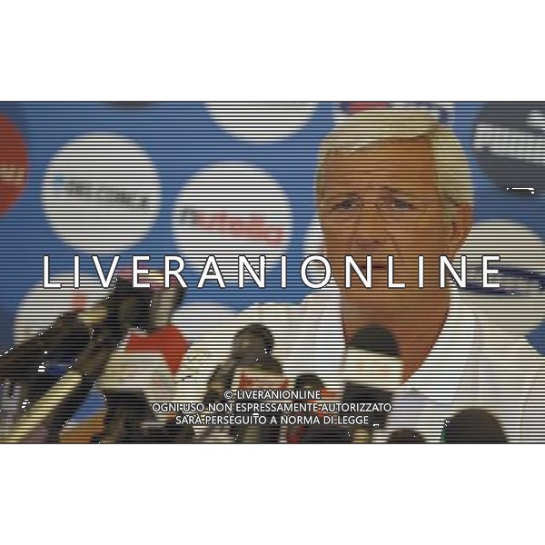 Raduno Nazionale Italiana Coverciano(FI) - 02.09.2008 Nella Foto: Conferenza Stampa Lippi Marcello /Ph.Vitez-Ag. Aldo Liverani