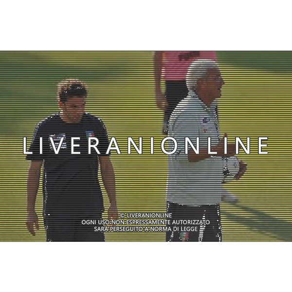 Raduno Nazionale Italiana - Allenamento Coverciano(FI) - 02.09.2008 Nella Foto: alessandro DEL PIERO E marcello LIPPI /Ph.Vitez-Ag. Aldo Liverani