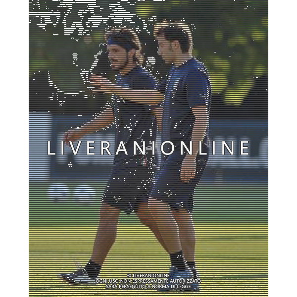 Raduno Nazionale Italiana - Allenamento Coverciano(FI) - 02.09.2008 Nella Foto:DEL PIERO alessandro E GATTUSO gennaro /Ph.Vitez-Ag. Aldo Liverani