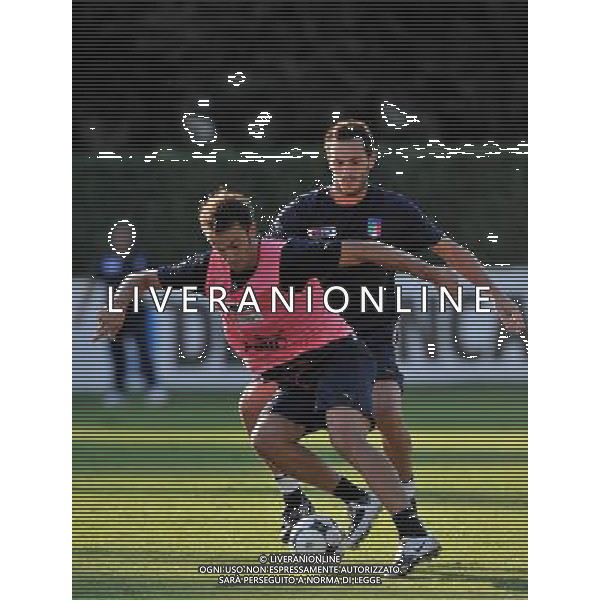 Raduno Nazionale Italiana - Allenamento Coverciano(FI) - 02.09.2008 Nella Foto: alberto GILARDINO e marco CASSETTI /Ph.Vitez-Ag. Aldo Liverani