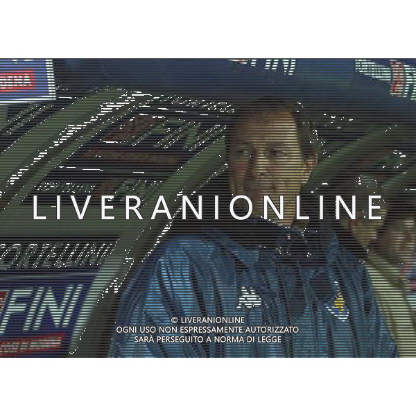 brescia 30/10/2003 coppa italia brescia palermo nella foto de biasi giovanni ag aldo liverani