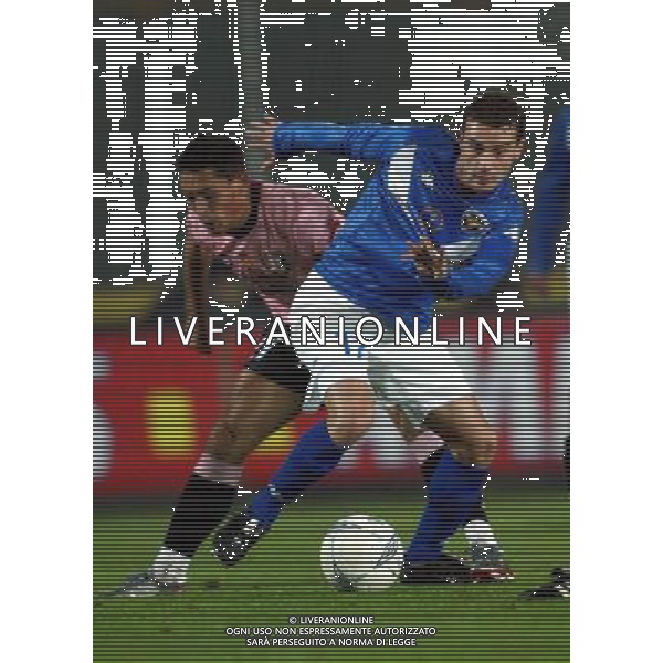 brescia 30/10/2003 coppa italia brescia palermo nella foto guana roberto ag aldo liverani
