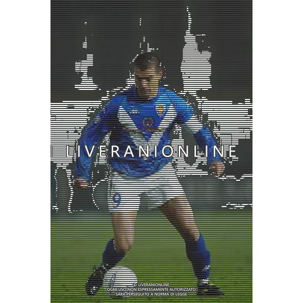 brescia 30/10/2003 coppa italia brescia palermo nella foto MANIERO FILIPPO ag aldo liverani