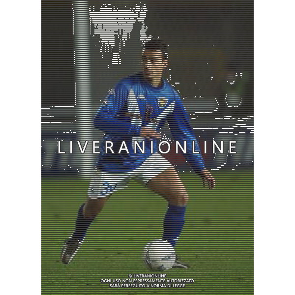 brescia 30/10/2003 coppa italia brescia palermo nella foto pisano marco ag aldo liverani