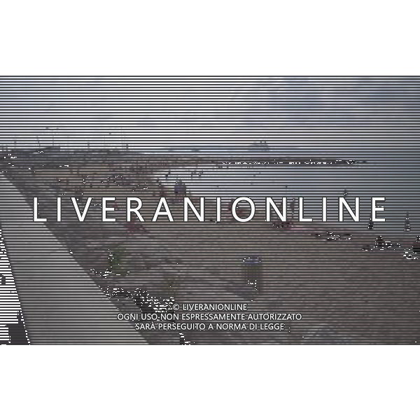 31 August 2008 - Cannes, France - Public Beach. Since 1946 this palm fringed seafront featuring luxury boutiques and hotels is the home to the Cannes Film Festival. Photo Credit: Laura Farr/AdMedia - AG. ALDO LIVERANI SAS ITALY ONLY