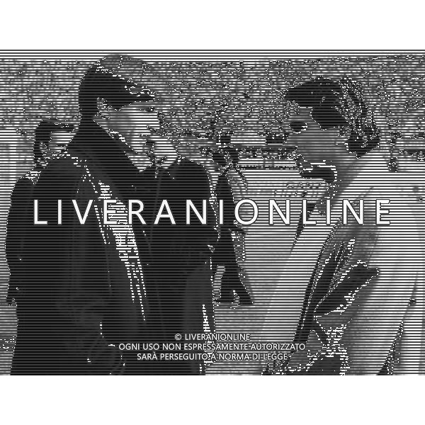 Stefano Borgonovo Calciatore con Filippo Galli - Fiorentina 1990/1991 ph archivio Ag. Aldo Liverani Sas 