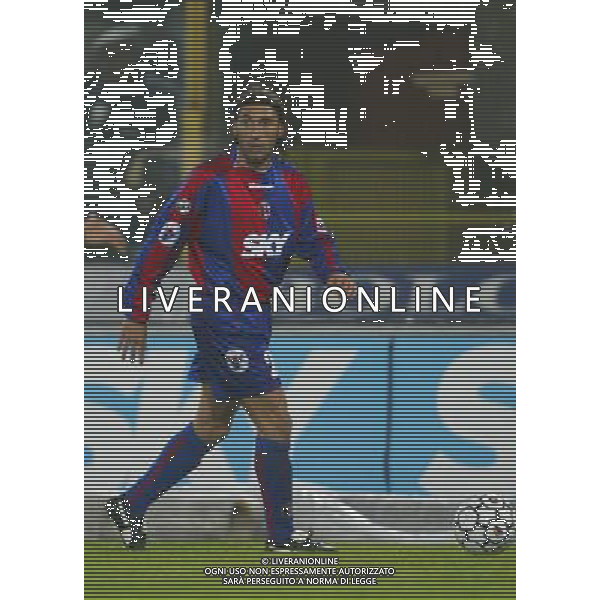 bologna 29/10/2003 coppa italia bologna brindisi nella foto amoroso christian FOTO ALDO LIVERANI