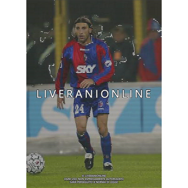 bologna 29/10/2003 coppa italia bologna brindisi nella foto amoroso christian FOTO ALDO LIVERANI
