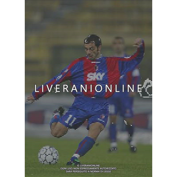 bologna 29/10/2003 coppa italia bologna brindisi nella foto bellucci claudio FOTO ALDO LIVERANI