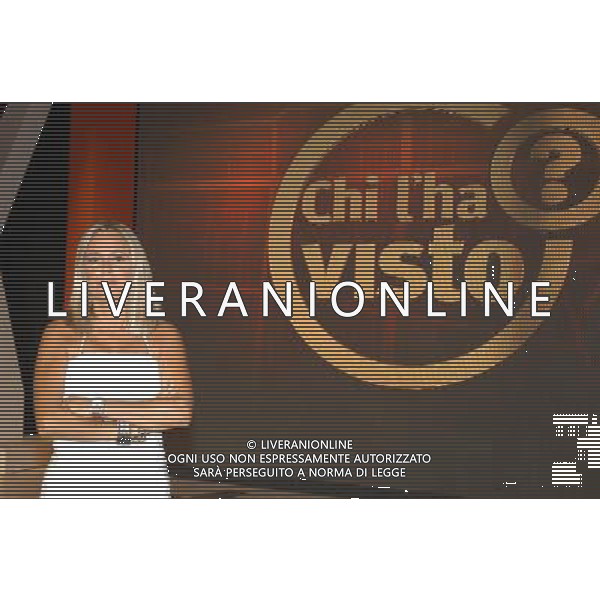 Roma 05/09/2008 Conferenza Stampa della trasmissione \'Chi l\'ha visto?\' condotta da Federica Sciarelli in onda su rai3 nella foto. FEDERICA SCIARELLI © Luca Cavallari - ag. Aldo Liverani sas