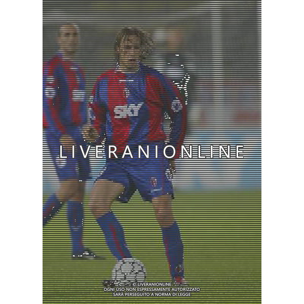 bologna 29/10/2003 coppa italia bologna brindisi nella foto dallabona samuele FOTO ALDO LIVERANI