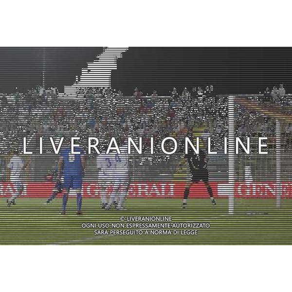 Castel di Sangro (AQ) - 05/09/2008 - Stadio Patini - Qualificazione ai Campionati Europei Under 21 2009 - Italia U21 vs Grecia U21 - nella foto: Il gol di Mario BALOTELLI ph. Corradetti / ag. Aldo LIVERANI