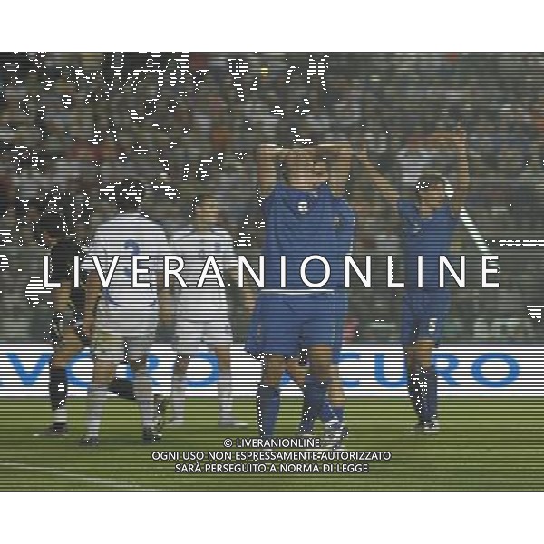 Castel di Sangro (AQ) - 05/09/2008 - Stadio Patini - Qualificazione ai Campionati Europei Under 21 2009 - Italia U21 vs Grecia U21 - nella foto: Salvatore BOCCHETTI si dispera dopo un\'occasione mancata ph. Corradetti / ag. Aldo LIVERANI