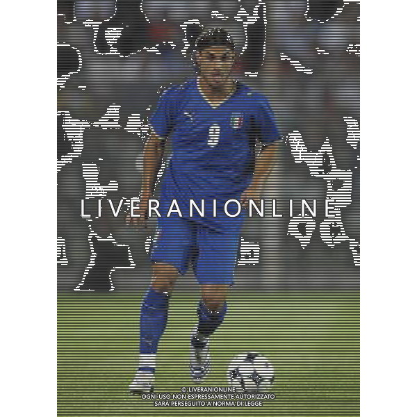 Castel di Sangro (AQ) - 05/09/2008 - Stadio Patini - Qualificazione ai Campionati Europei Under 21 2009 - Italia U21 vs Grecia U21 - nella foto: Pablo Daniel OSVALDO ph. Corradetti / ag. Aldo LIVERANI