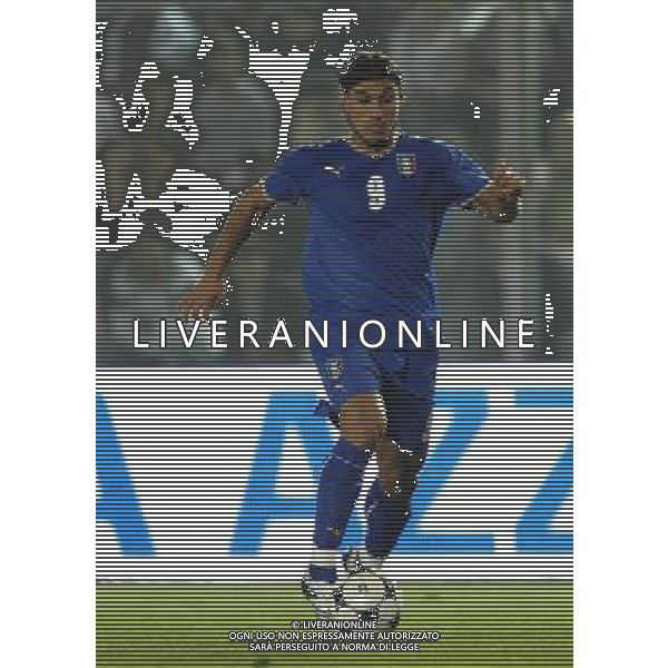 Castel di Sangro (AQ) - 05/09/2008 - Stadio Patini - Qualificazione ai Campionati Europei Under 21 2009 - Italia U21 vs Grecia U21 - nella foto: Pablo Daniel OSVALDO ph. Corradetti / ag. Aldo LIVERANI