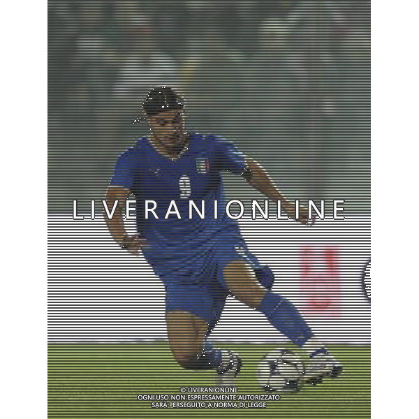 Castel di Sangro (AQ) - 05/09/2008 - Stadio Patini - Qualificazione ai Campionati Europei Under 21 2009 - Italia U21 vs Grecia U21 - nella foto: Pablo Daniel OSVALDO ph. Corradetti / ag. Aldo LIVERANI