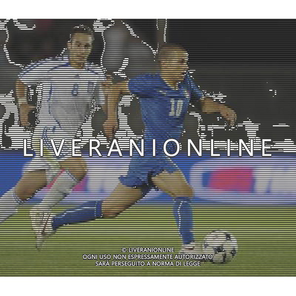 Castel di Sangro (AQ) - 05/09/2008 - Stadio Patini - Qualificazione ai Campionati Europei Under 21 2009 - Italia U21 vs Grecia U21 - nella foto: Sebastian GIOVINCO ph. Corradetti / ag. Aldo LIVERANI