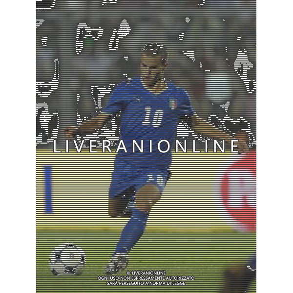 Castel di Sangro (AQ) - 05/09/2008 - Stadio Patini - Qualificazione ai Campionati Europei Under 21 2009 - Italia U21 vs Grecia U21 - nella foto: Sebastian GIOVINCO ph. Corradetti / ag. Aldo LIVERANI