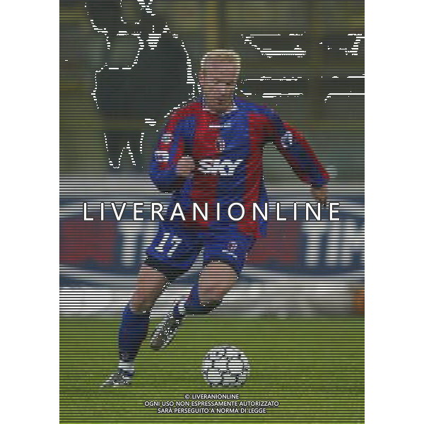 bologna 29/10/2003 coppa italia bologna brindisi nella foto tare igli ag aldo liverani