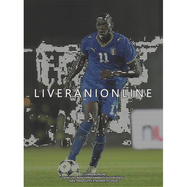 Castel di Sangro (AQ) - 05/09/2008 - Stadio Patini - Qualificazione ai Campionati Europei Under 21 2009 - Italia U21 vs Grecia U21 - nella foto: Mario BALOTELLI ph. Corradetti / ag. Aldo LIVERANI