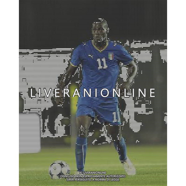 Castel di Sangro (AQ) - 05/09/2008 - Stadio Patini - Qualificazione ai Campionati Europei Under 21 2009 - Italia U21 vs Grecia U21 - nella foto: Mario BALOTELLI ph. Corradetti / ag. Aldo LIVERANI