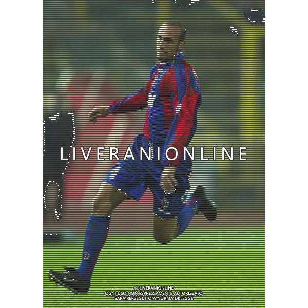 bologna 29/10/2003 coppa italia bologna brindisi nella foto troise emanuele ag aldo liverani