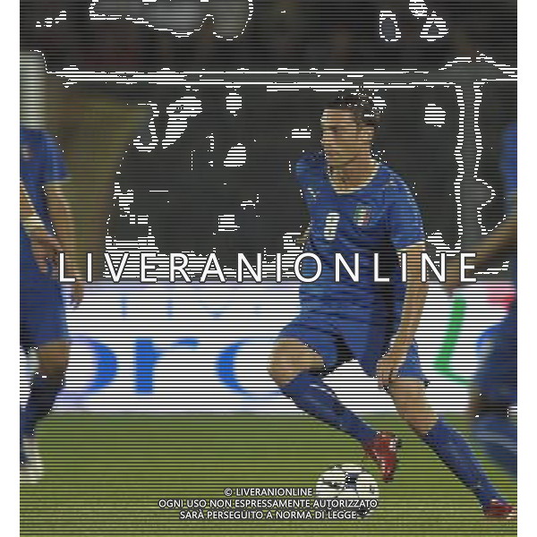 Castel di Sangro (AQ) - 05/09/2008 - Stadio Patini - Qualificazione ai Campionati Europei Under 21 2009 - Italia U21 vs Grecia U21 - nella foto: Claudio MARCHISIO ph. Corradetti / ag. Aldo LIVERANI