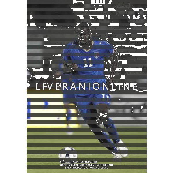 Castel di Sangro (AQ) - 05/09/2008 - Stadio Patini - Qualificazione ai Campionati Europei Under 21 2009 - Italia U21 vs Grecia U21 - nella foto: Mario BALOTELLI ph. Corradetti / ag. Aldo LIVERANI