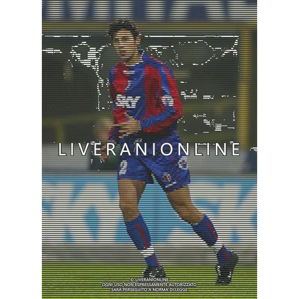 bologna 29/10/2003 coppa italia bologna brindisi nella foto zaccardo cristian ag aldo liverani