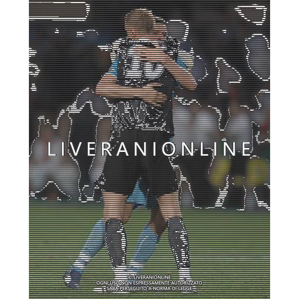 Supercoppa Europea 2008 Montecarlo - 29.08.2008 Manchester United-Zenit San Pietroburgo Nella Foto:TYMOCHCHUK ANATOLY-MALAFEEV VYACHESLAV /Ph.Vitez-Ag. Aldo Liverani