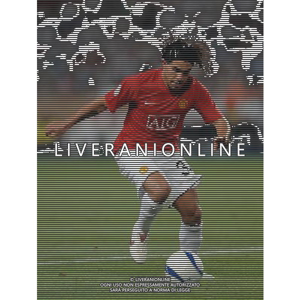 Supercoppa Europea 2008 Montecarlo - 29.08.2008 Manchester United-Zenit San Pietroburgo Nella Foto:TEVEZ CARLOS /Ph.Vitez-Ag. Aldo Liverani