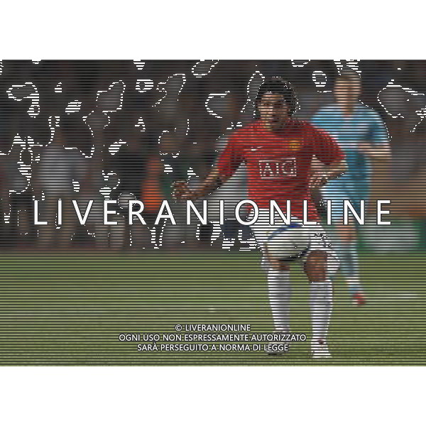 Supercoppa Europea 2008 Montecarlo - 29.08.2008 Manchester United-Zenit San Pietroburgo Nella Foto:TEVEZ CARLOS /Ph.Vitez-Ag. Aldo Liverani