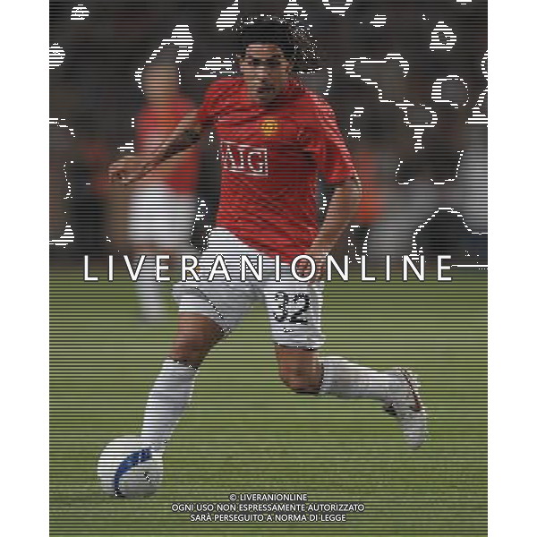 Supercoppa Europea 2008 Montecarlo - 29.08.2008 Manchester United-Zenit San Pietroburgo Nella Foto:TEVEZ CARLOS /Ph.Vitez-Ag. Aldo Liverani