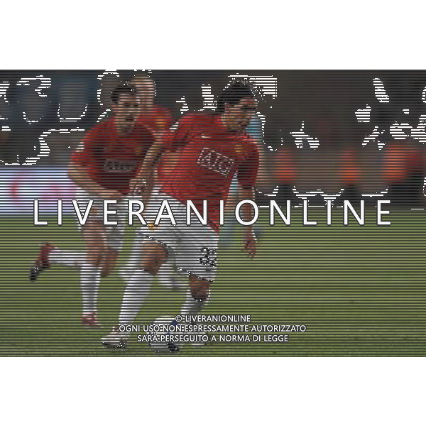 Supercoppa Europea 2008 Montecarlo - 29.08.2008 Manchester United-Zenit San Pietroburgo Nella Foto:TEVEZ CARLOS /Ph.Vitez-Ag. Aldo Liverani