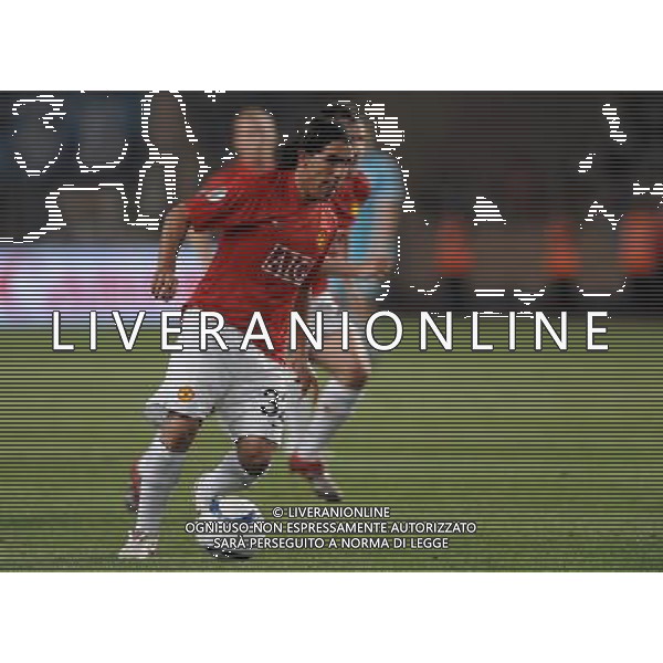 Supercoppa Europea 2008 Montecarlo - 29.08.2008 Manchester United-Zenit San Pietroburgo Nella Foto:TEVEZ CARLOS /Ph.Vitez-Ag. Aldo Liverani