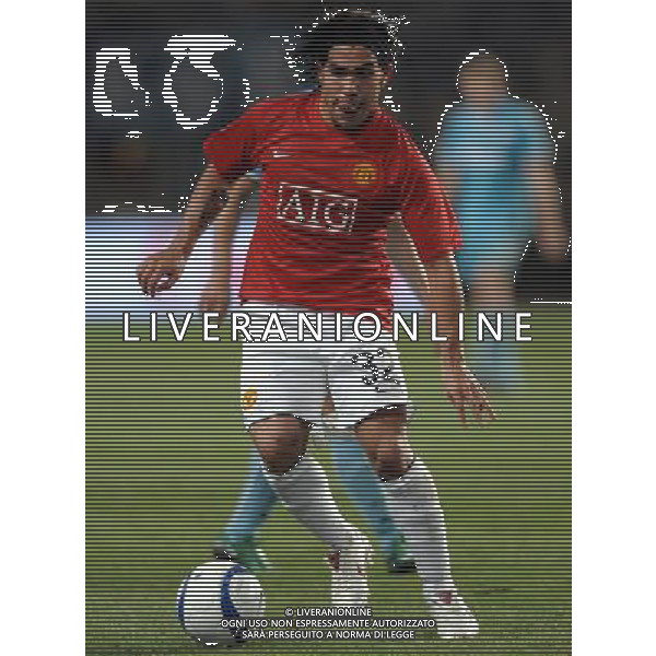 Supercoppa Europea 2008 Montecarlo - 29.08.2008 Manchester United-Zenit San Pietroburgo Nella Foto:TEVEZ CARLOS /Ph.Vitez-Ag. Aldo Liverani