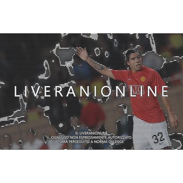 Supercoppa Europea 2008 Montecarlo - 29.08.2008 Manchester United-Zenit San Pietroburgo Nella Foto:TEVEZ CARLOS /Ph.Vitez-Ag. Aldo Liverani