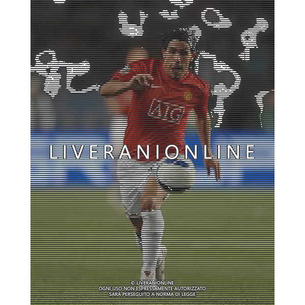 Supercoppa Europea 2008 Montecarlo - 29.08.2008 Manchester United-Zenit San Pietroburgo Nella Foto:TEVEZ CARLOS /Ph.Vitez-Ag. Aldo Liverani